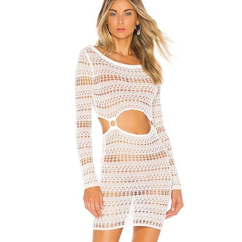x REVOLVE Ace Cut Out Dress in White
House of Harlow 1960